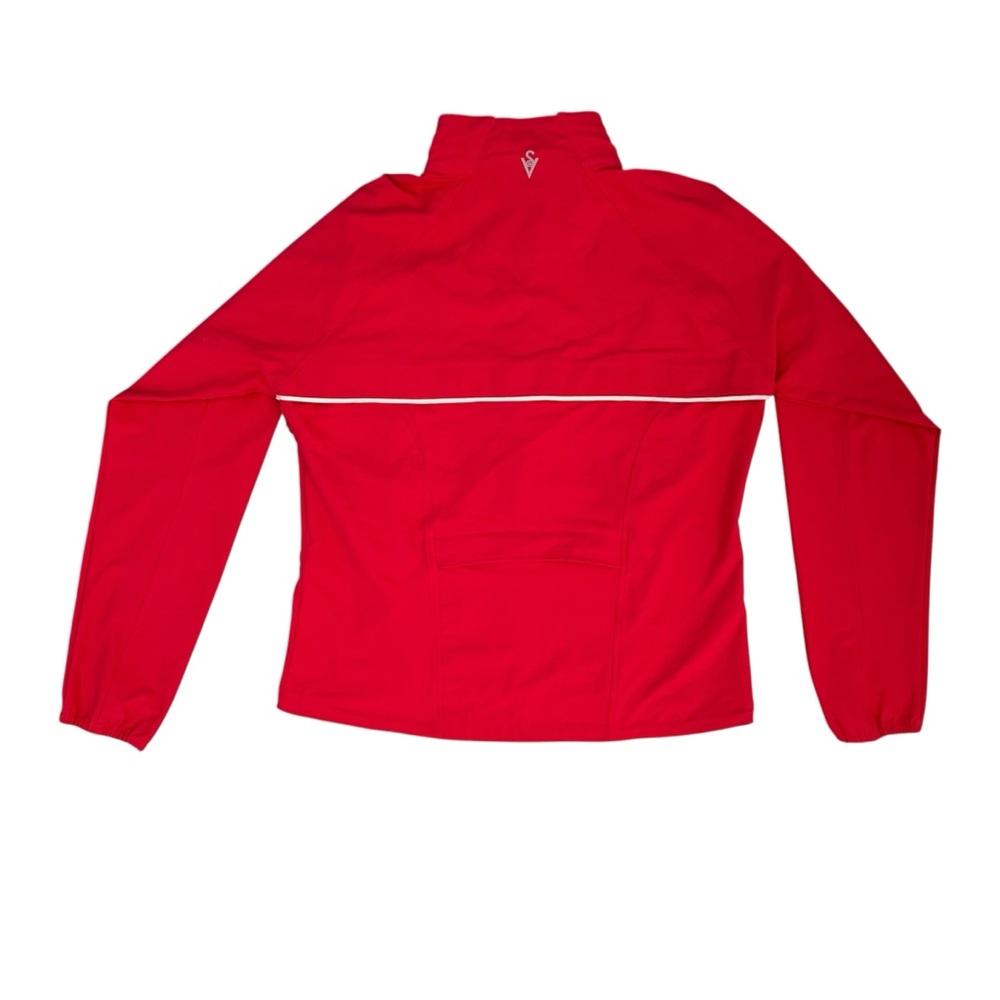 SCOTTeVEST Red Kelly Convertible TEC Jacket Vest ~ Women’s Large - Picture 2 of 15